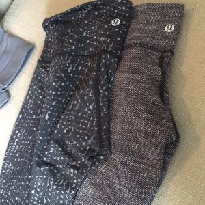 Lululemon capris 2 pair size 4